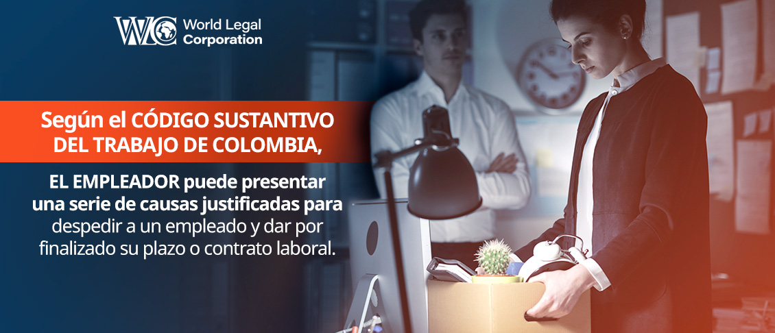 El despido justificado se da cuando existe incumplimiento bien sea por parte del empleado o por el empleador. Patrono Realiza un Despido Justificado a una Joven